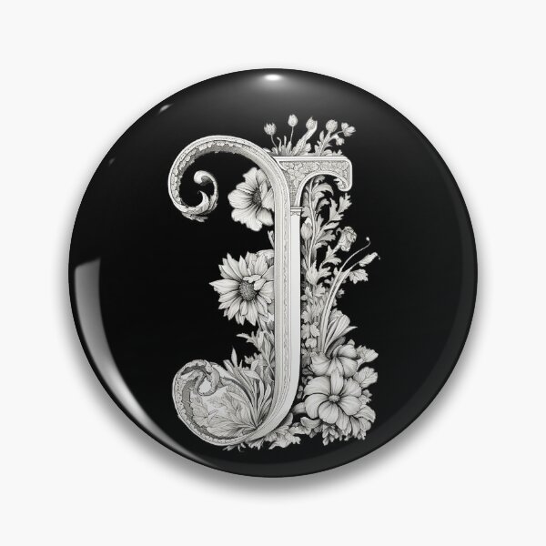 Item preview, Decorative Capital J designed and sold by TPhanDesign.