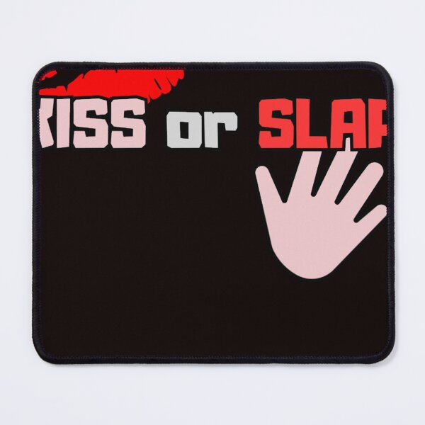 Item preview, Kiss or Slap shirt, funny, game, challenge designed and sold by MaudHand.