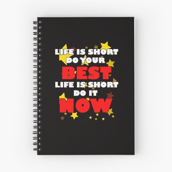 Item preview, LIFE IS SHORT DO YOUR BEST LIFE IS SHORT DO IT NOW SHIRTS & PRODUCTS designed and sold by BrandNewTeez.