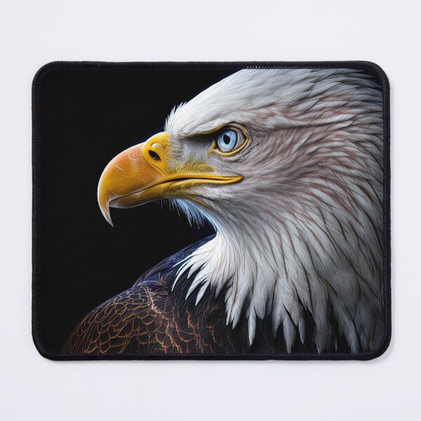 Item preview, Bald Eagle bird head designed and sold by InfigoArt.
