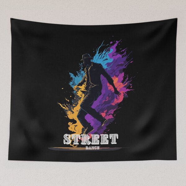 Item preview, street dancing man on color designed and sold by MacLis.