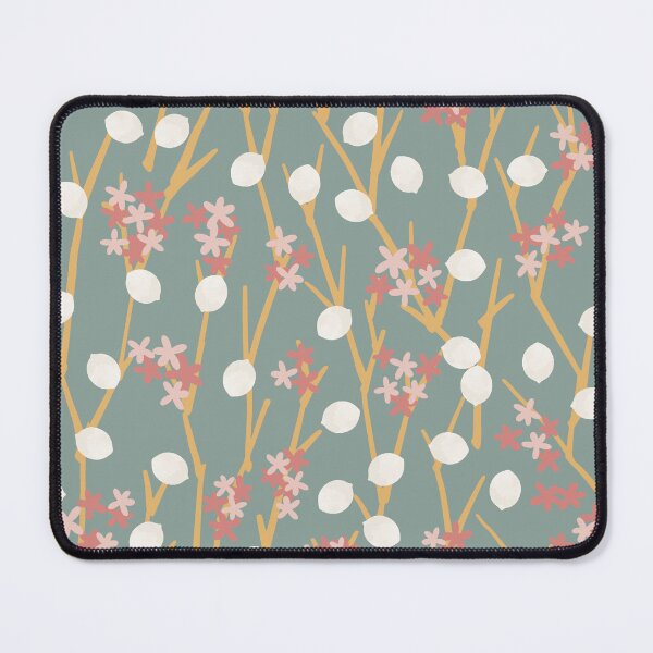 Item preview, Tiny Branches [olive green] designed and sold by Aia UENO design.