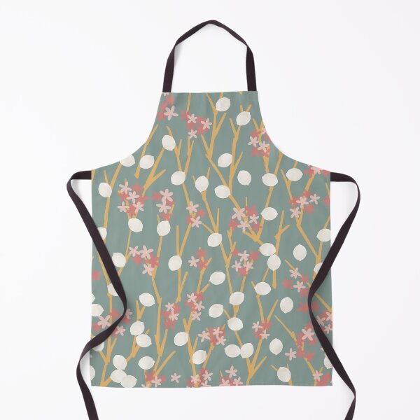 Item preview, Tiny Branches [olive green] designed and sold by Aia UENO design.