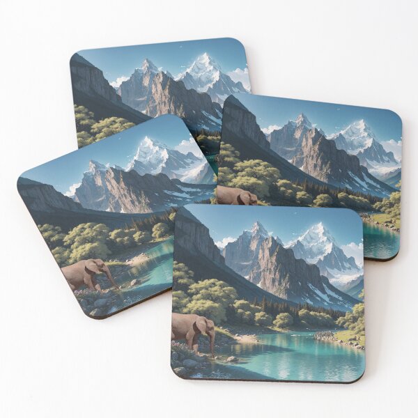 Item preview, Peaceful Mountain designed and sold by BestPlannerShop.