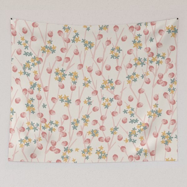 Item preview, Tiny Branches [sweet ivory] designed and sold by Aia UENO design.