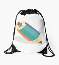 Colored pencil Drawstring Bag