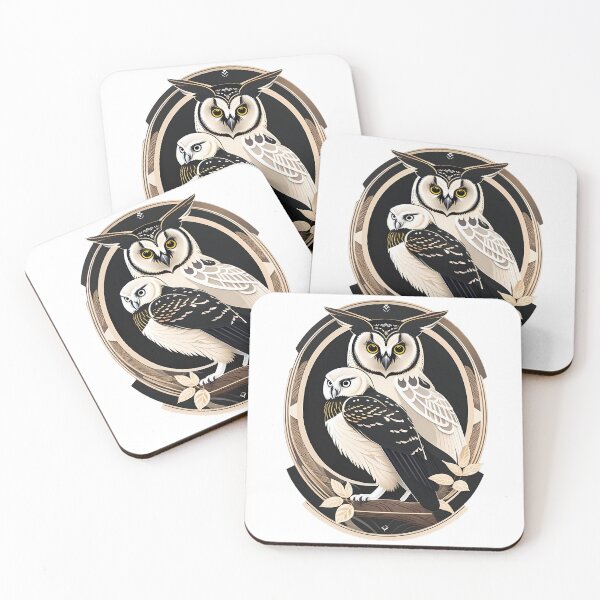 Item preview, The Owl's Watch designed and sold by Funny Vintage Stickers And T-Shirts.