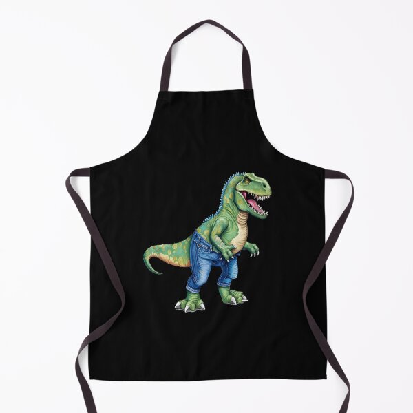 Item preview, Dinosaur Wearing Denim Jeans designed and sold by taiche.