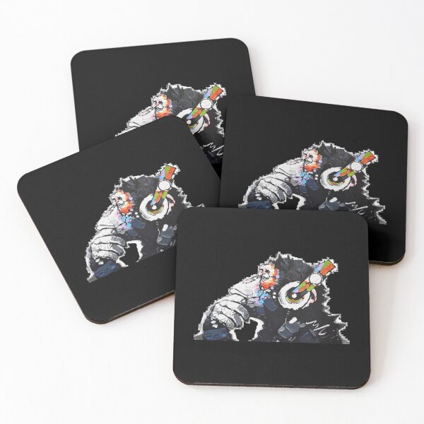 Item preview, Banksy Funky Monkey DJ headphones graffiti street art designed and sold by LeggettTania.