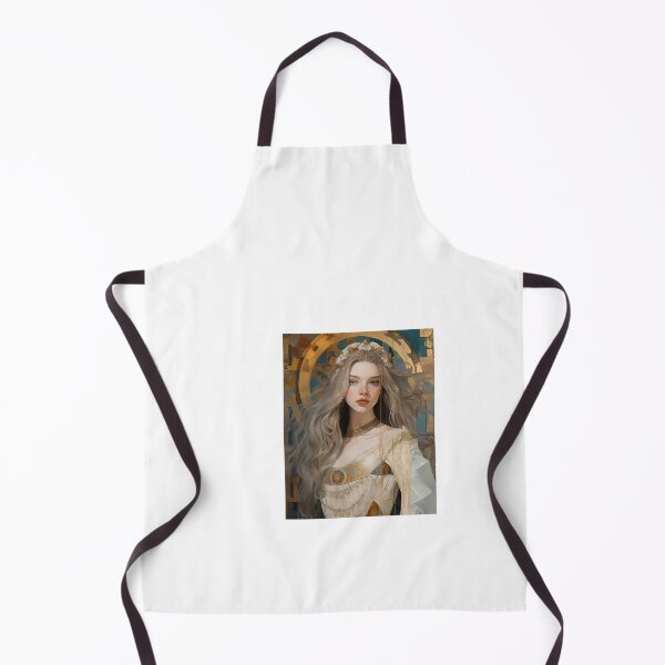 Item preview, a painting of a woman wearing a white dress designed and sold by Dark Fantasy Store.