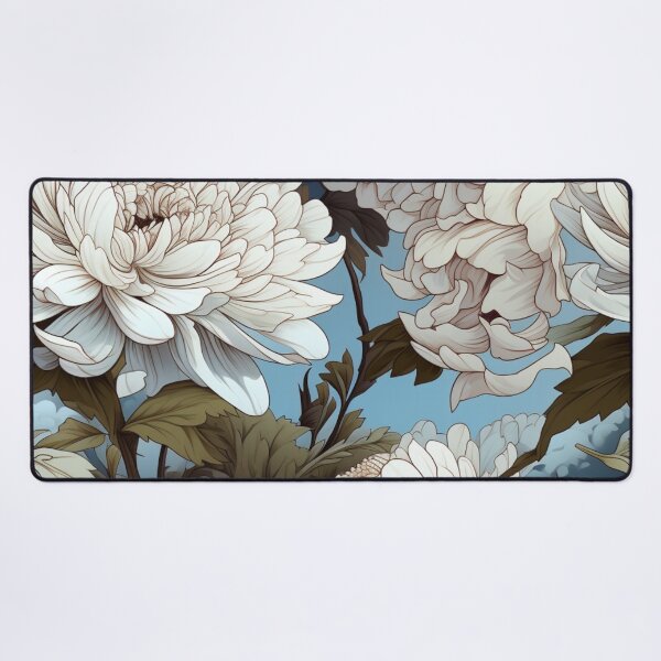 Item preview, Crisantemos florecientes de primavera III designed and sold by OurBarcode.