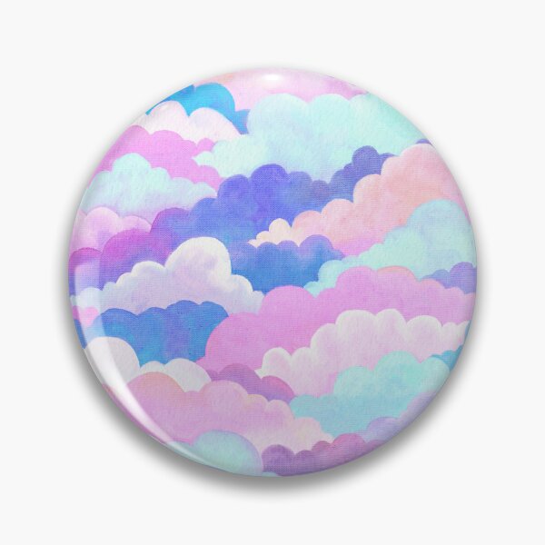 Item preview, Dreamy Cloudscape in Pink, Purple, Aqua and Blue designed and sold by micklyn.