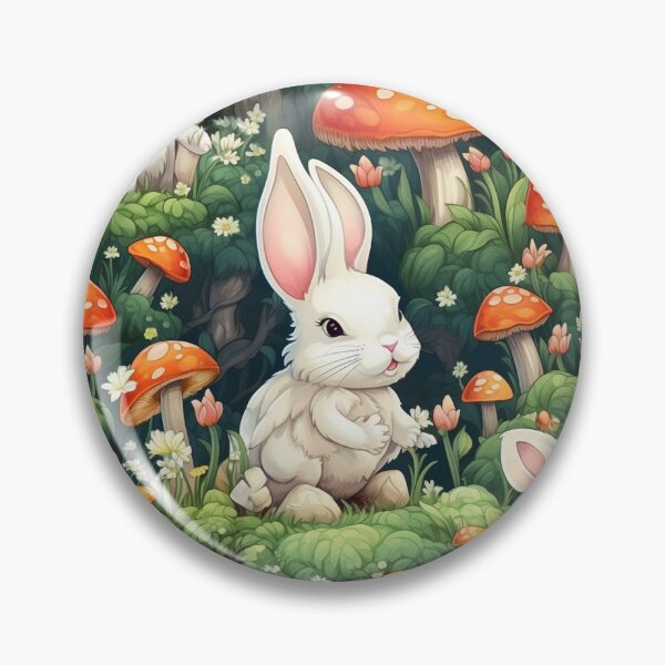 Item preview, Rabbit in Wonderland - Animal, Cute, Rabbit, White Rabbit, Pet designed and sold by puppynpaw.