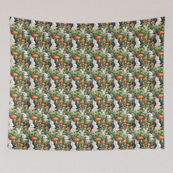 Item preview, Rabbit in Wonderland - Animal, Cute, Rabbit, White Rabbit, Pet designed and sold by puppynpaw.