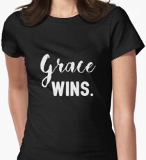 Grace wins Women's Fitted T-Shirt