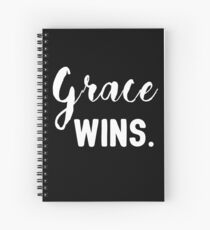 Grace wins Spiral Notebook