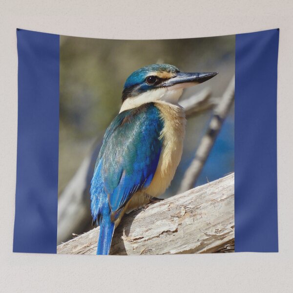 Item preview, Sacred Kingfisher sitting proud designed and sold by Mark Grimsley.