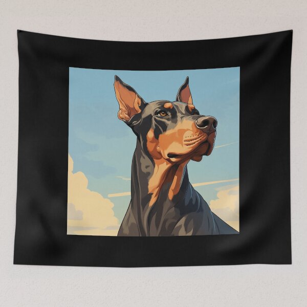 Item preview, Natural Ear Doberman designed and sold by Lab4YourStyle.
