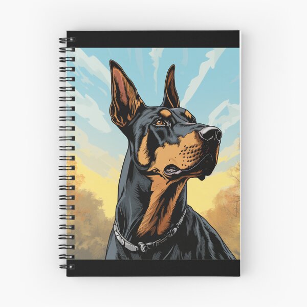 Artikelvorschau, Dobermann mit natürlichem Ohr entworfen und verkauft von Lab4YourStyle.