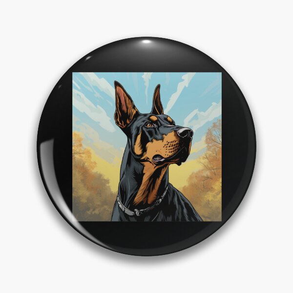 Item preview, Natural Ear Doberman designed and sold by Lab4YourStyle.