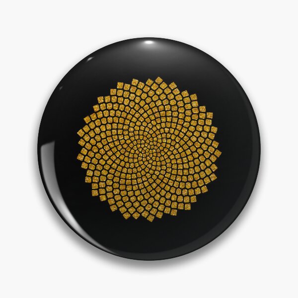 Artikelvorschau, Sonnenblume, Samen, Fibonacci, Spirale, Goldener Schnitt, Mathematik, Geometrie entworfen und verkauft von LeggettTania.