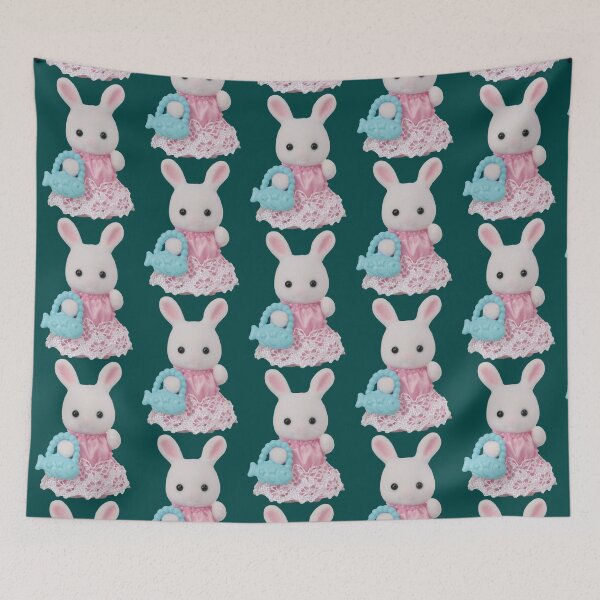 Item preview, bunny with fish purse designed and sold by AlmiraSmithk.