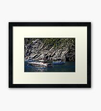 Yachts and Yachts Framed Print