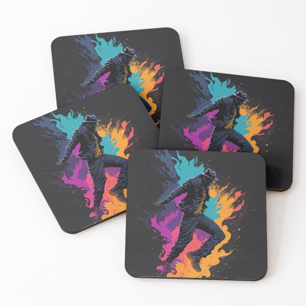 Item preview, street dancing man on the colorful designed and sold by MacLis.
