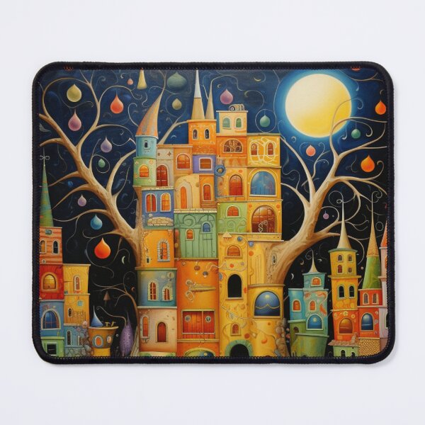 Item preview, tree lined city designed and sold by Quijote-.