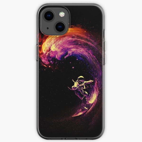 Space Surfing iPhone Soft Case