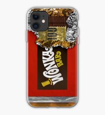 Wonka Chocolate Bar with Golden ticket iPhone Case