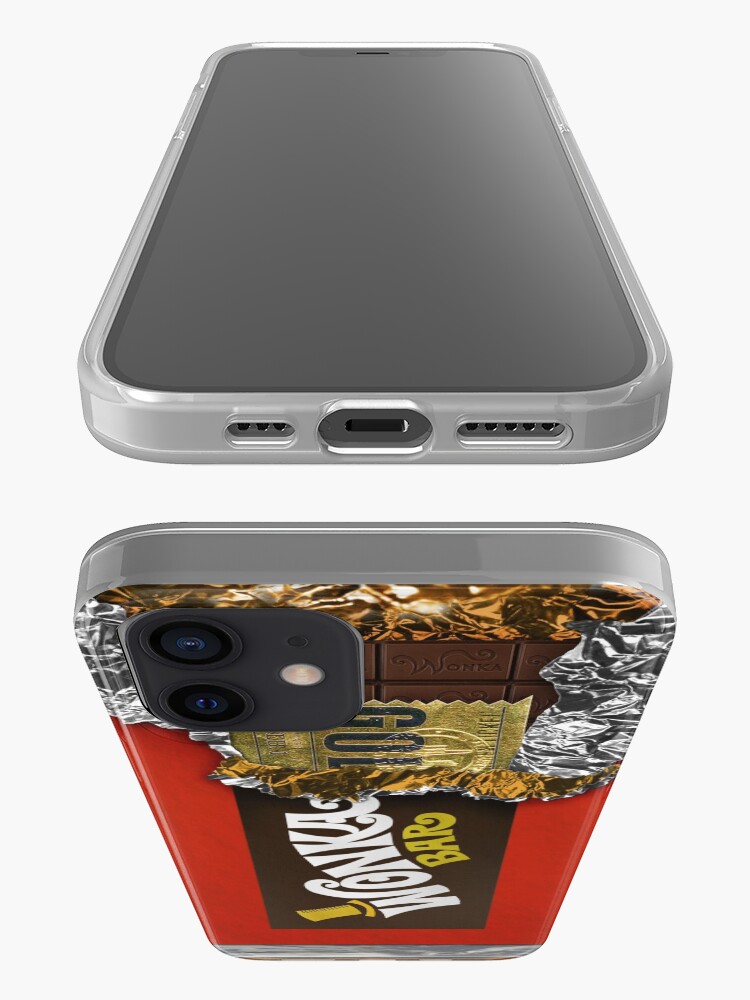 Alternate view of Wonka Chocolate Bar with Golden ticket iPhone Case & Cover