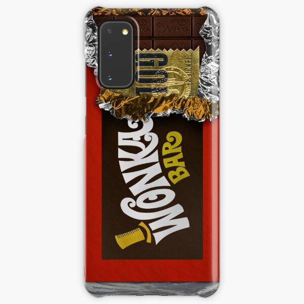 Wonka Chocolate Bar with Golden ticket Samsung Galaxy Snap Case