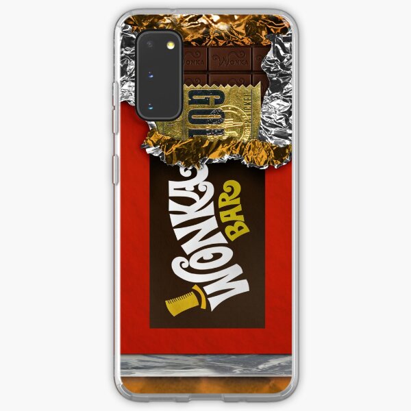 Wonka Chocolate Bar with Golden ticket Samsung Galaxy Soft Case