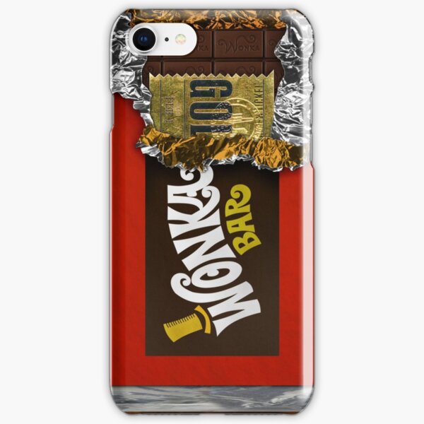 Wonka Chocolate Bar with Golden ticket iPhone Snap Case