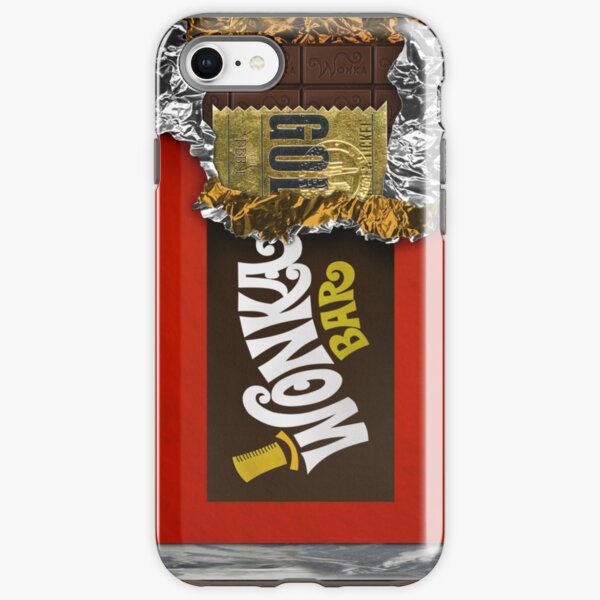Wonka Chocolate Bar with Golden ticket iPhone Tough Case