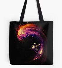 Space Surfing Tote Bag