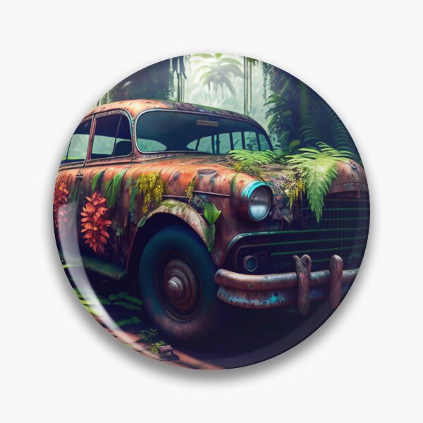 Item preview, Rusty old car designed and sold by m-y-A-I-A-R-T-.