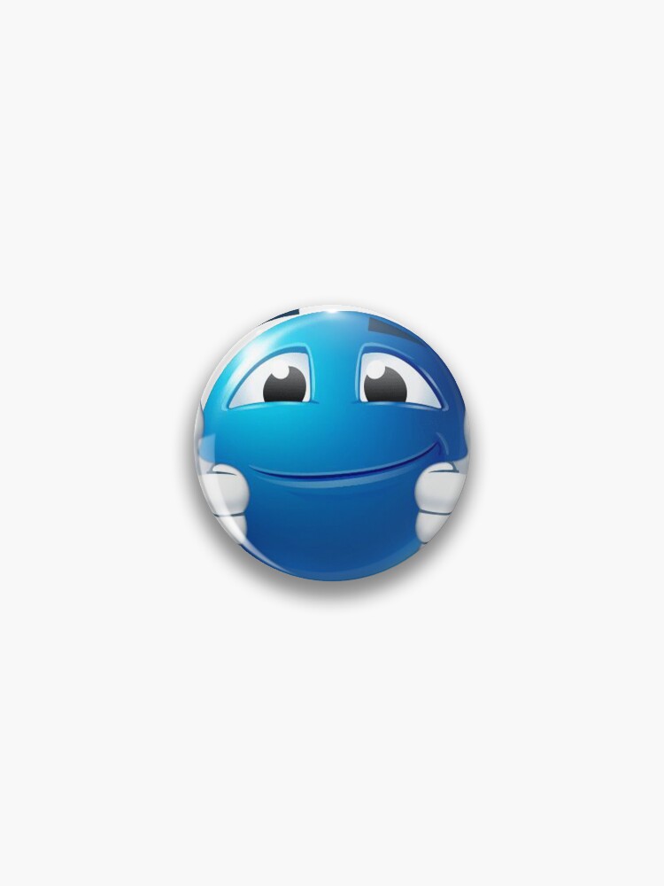 blue roblox emoji Poster for Sale by goon-street