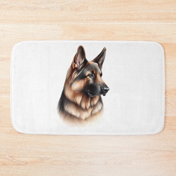 Item preview, German shepherd dog drawing designed and sold by gringourmand.