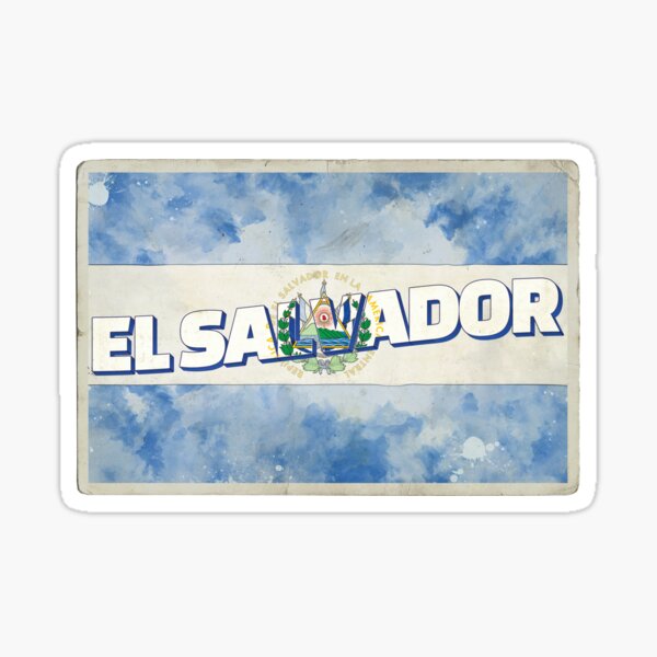 Artikelvorschau, El Salvador Retro-Souvenir im Vintage-Stil entworfen und verkauft von DeveloperProp0.