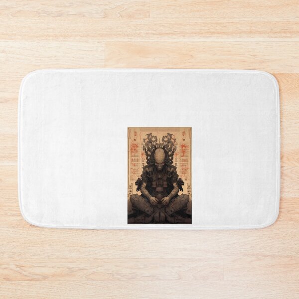 Item preview, a poster of a robot sitting in a meditation position designed and sold by Dark Fantasy Store.