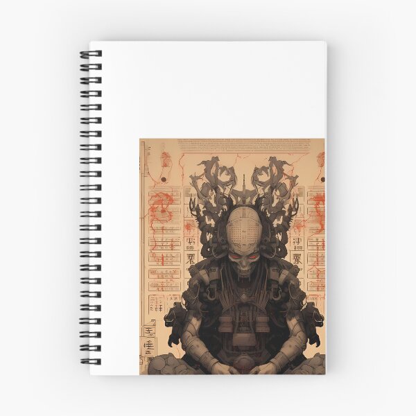 Item preview, a poster of a robot sitting in a meditation position designed and sold by Dark Fantasy Store.
