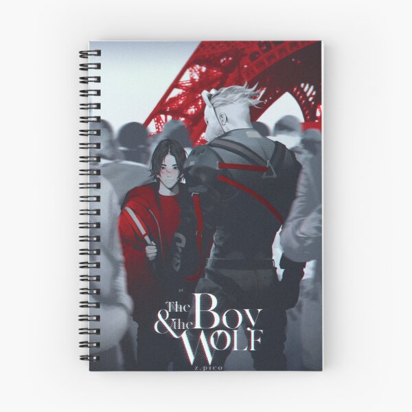 Item preview, The boy and the wolf Eiffel tower designed and sold by OnlyForWeebs.