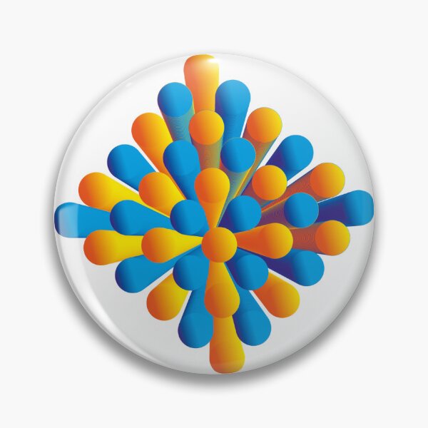 Item preview, abstraction blue & yellow designed and sold by Timilena.