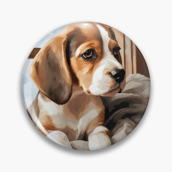 Aperçu de l'œuvre Chiot Beagle 1 créée et vendue par Elindith.