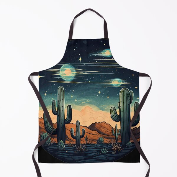Item preview, Vintage Cactus Dessert Night Sky designed and sold by Puristock.