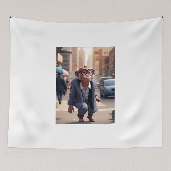 Item preview, Baboon Banter IIIustration designed and sold by PaperPalette.