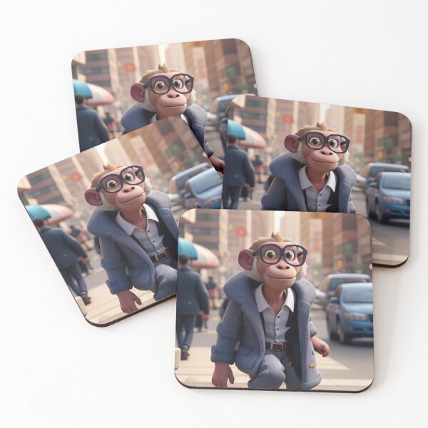 Item preview, Baboon Banter IIIustration designed and sold by PaperPalette.