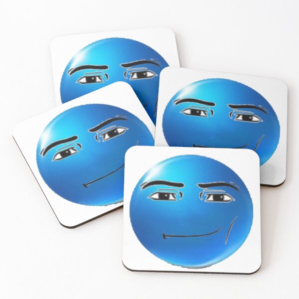 Item preview, blue roblox emoji designed and sold by goon-street.